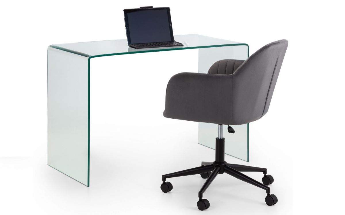 Amalfi Bent Glass Desk