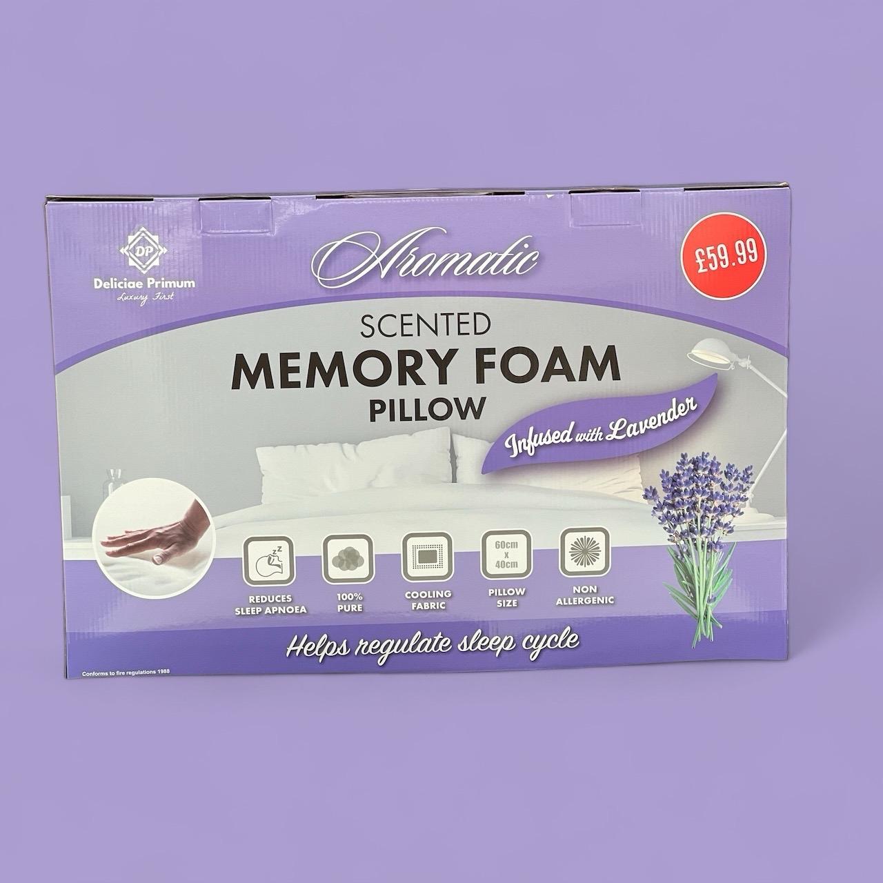 Luxury Scented Memory Foam Pillow