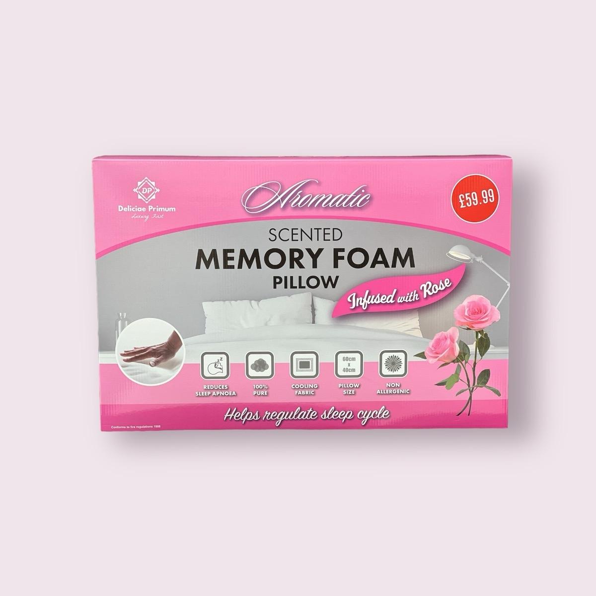 Luxury Scented Memory Foam Pillow