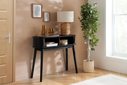 Axel Black Console Table