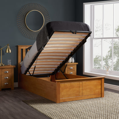 Phoenix Ottoman Bed Oak