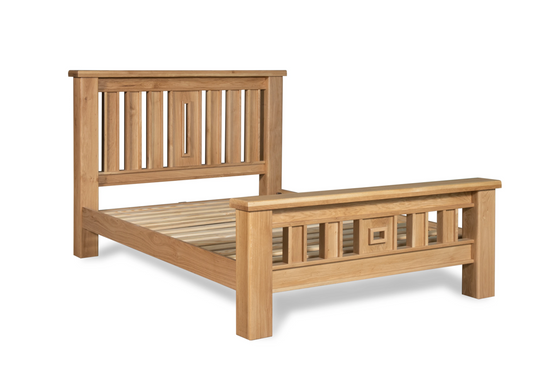 Monarch Oak Wooden Bed Frame