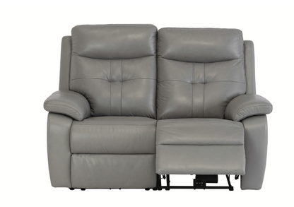 Sylvia Leather Electric Recliner Sofa - 5 Colour Options