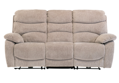 Pinto Fabric Electric Recliner Sofa - 2 Color option