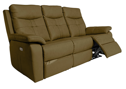 Sylvia Leather Electric Recliner Sofa - 5 Colour Options