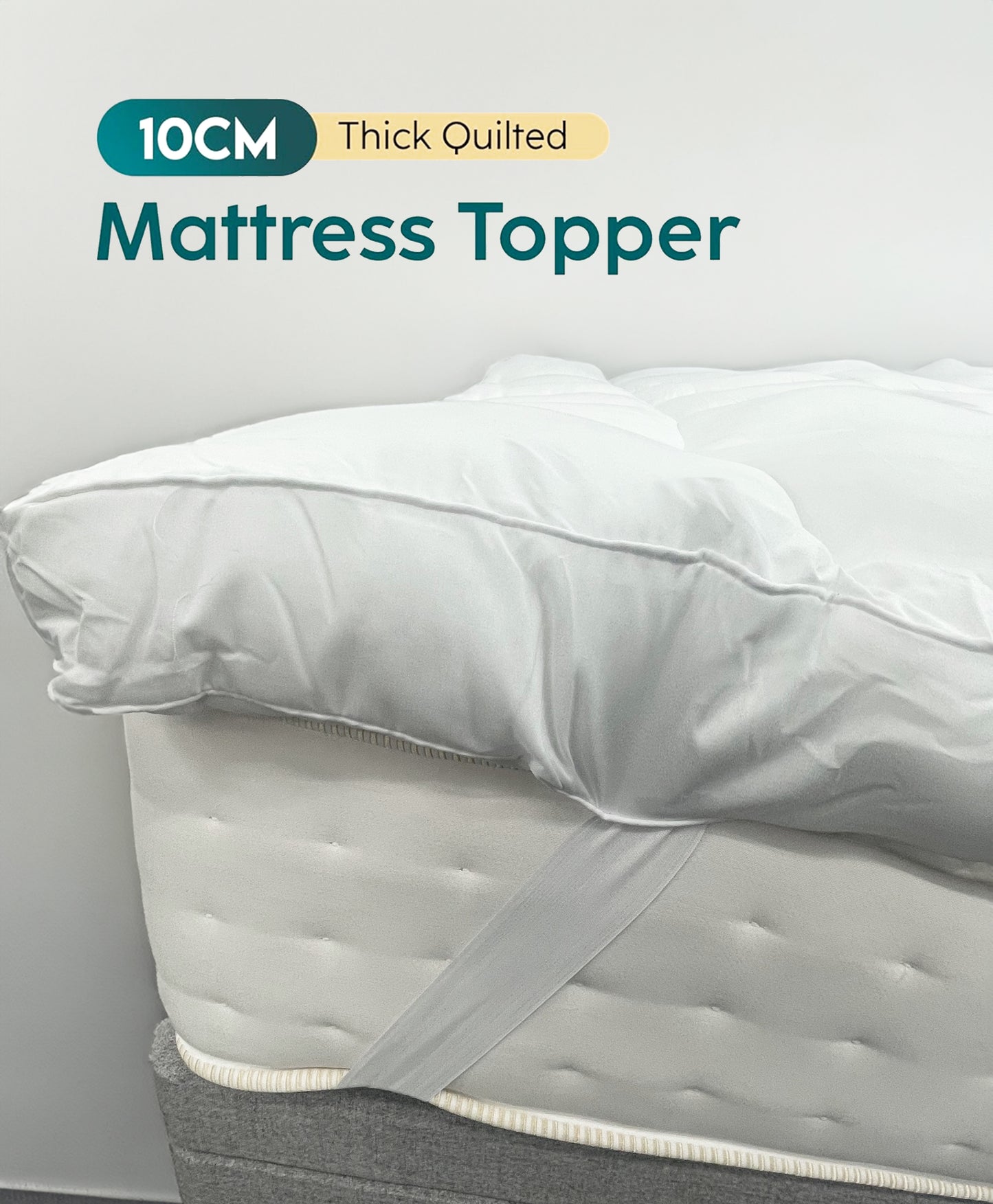 Bistarr Microfibre Mattress Topper 10cm