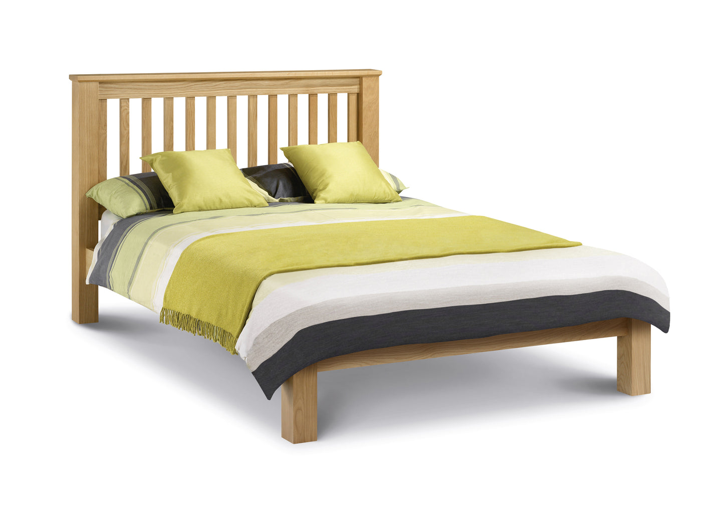 Amsterdam Oak Bed LFE King 150cm