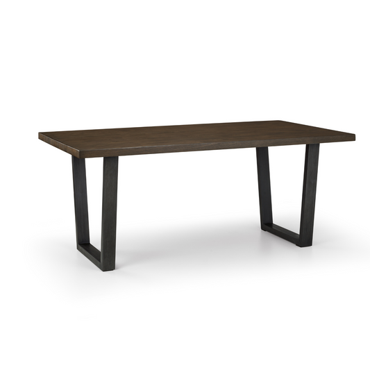 BROOKLYN DINING TABLE - DARK OAK