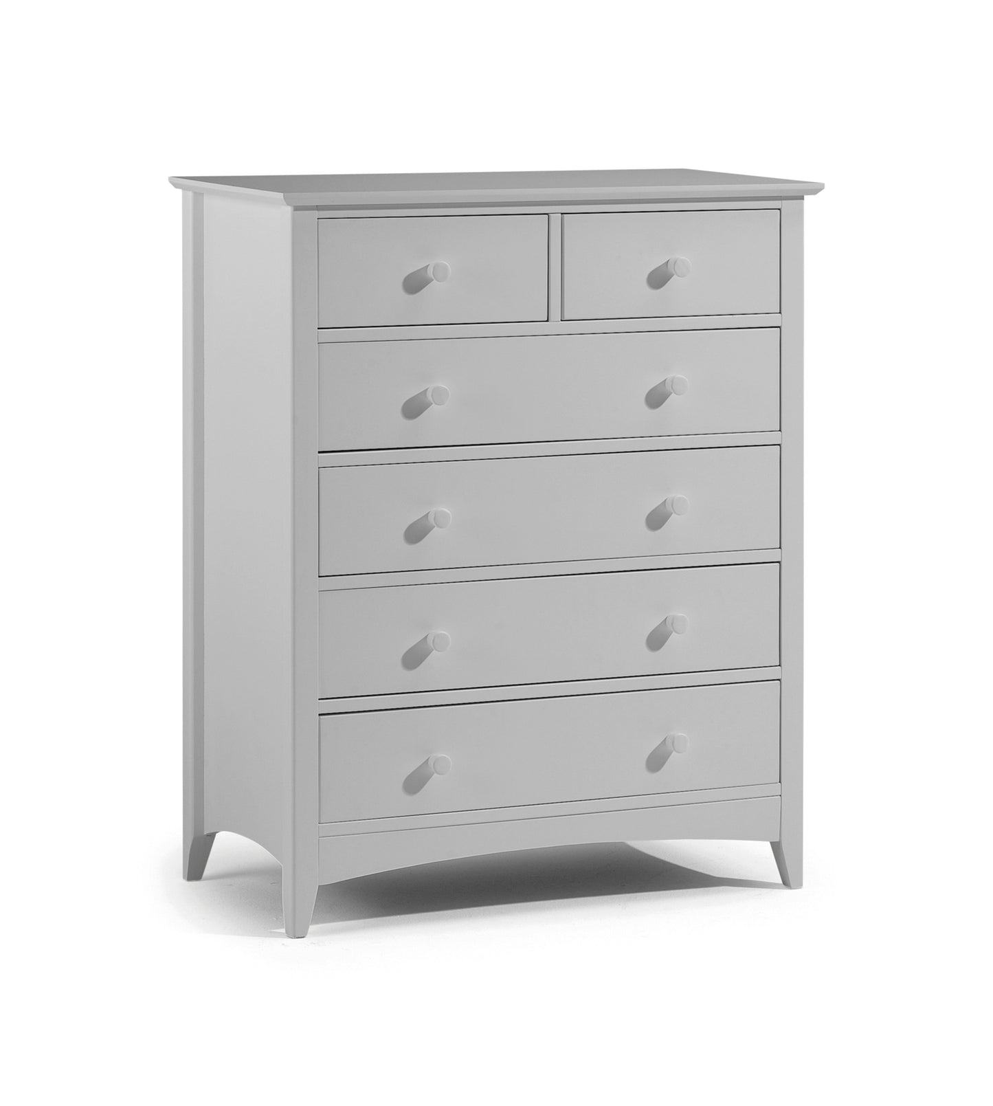 CAMEO 4+2 CHEST - DOVE GREY