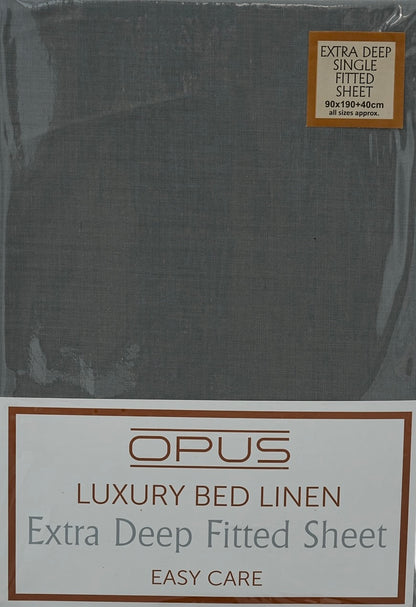 Extra Deep Fitted Sheet, 40cm Deep Sheets