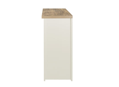 Highgate 2 Drawer Console Table Cream & Oak