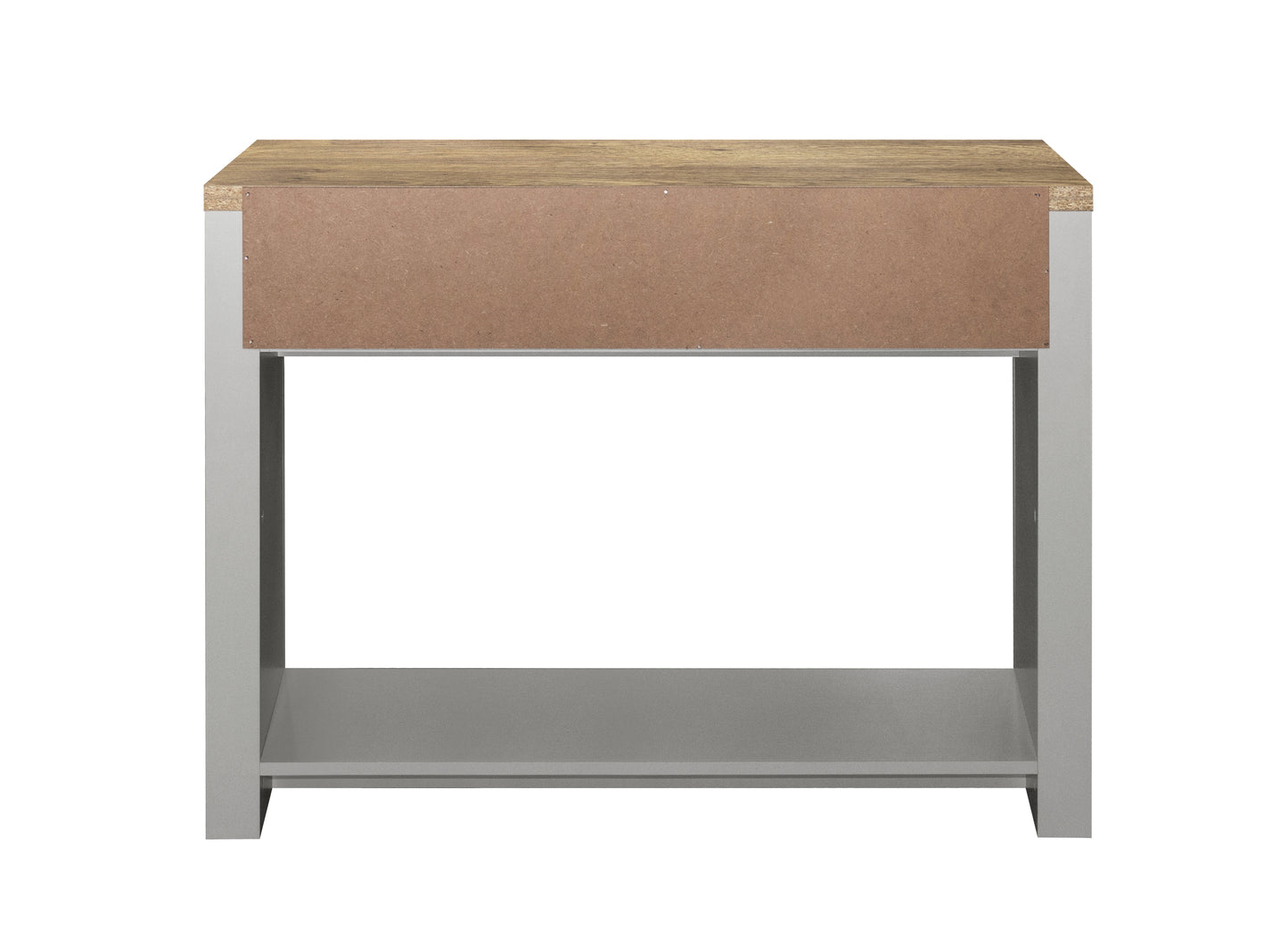 Highgate 2 Drawer Console Table Grey & Oak