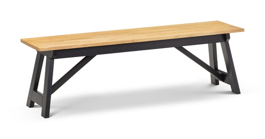 HOCKLEY BENCH BLACK/OAK