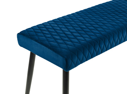 LUXE LOW BENCH - BLUE